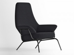 hai lounge chair 3D Model
