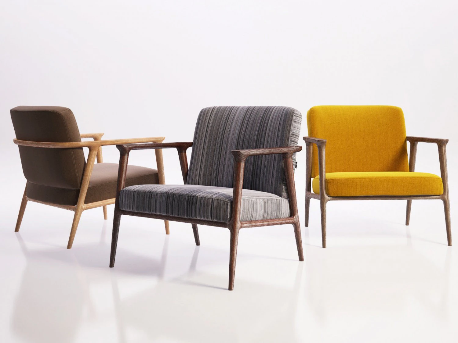 zio lounge chair 3D Model .c4d .max .obj .3ds .fbx .stl .blend 