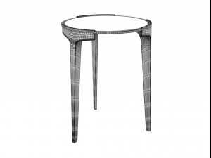 hero side table 3D 모델