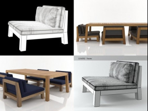 gijs fauteuil 3D 模型