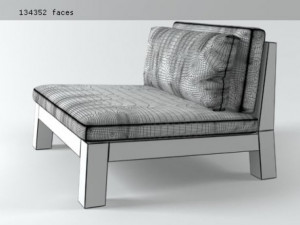 gijs fauteuil 3D 模型