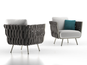 tosca clubchair Modello 3D