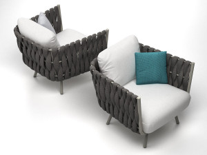 tosca clubchair Modello 3D