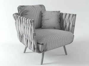 tosca clubchair 3D Model