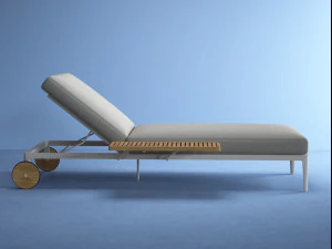 grid lounger 3D Model