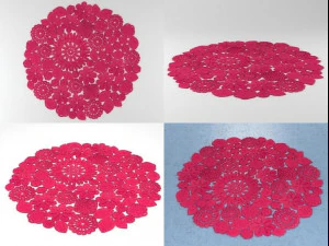 crochet round 3D Model