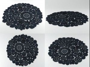 crochet round 3D 模型