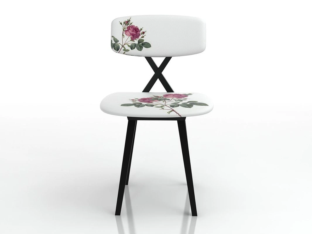 5 oclock chair 3D Model .c4d .max .obj .3ds .fbx .stl .blend 