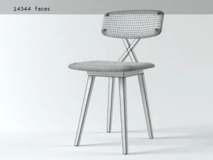 5 oclock chair 3D Model