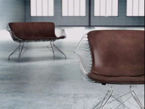 wire lounge chair 3D Model