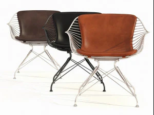 wire lounge chair 3D Model