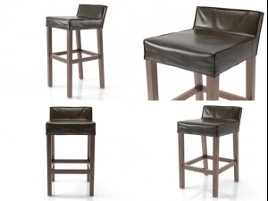 saar kitchen and bar stool 3D Model