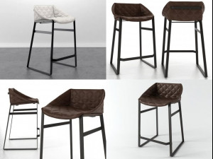 kekke barstool 3D Model