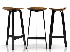 easy barstool 3D Model