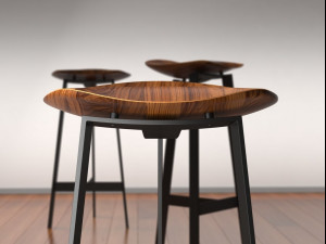 easy barstool 3D Model