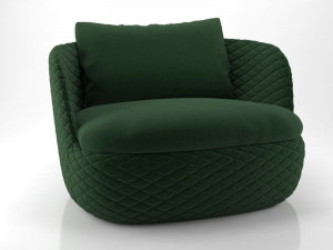bart armchair Model 3D