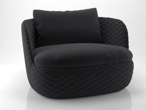 bart armchair Model 3D