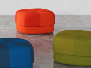 circus poufs 3D-Modell