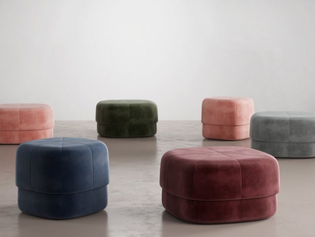 circus poufs 3D-Modell .c4d .max .obj .3ds .fbx .stl .blend 