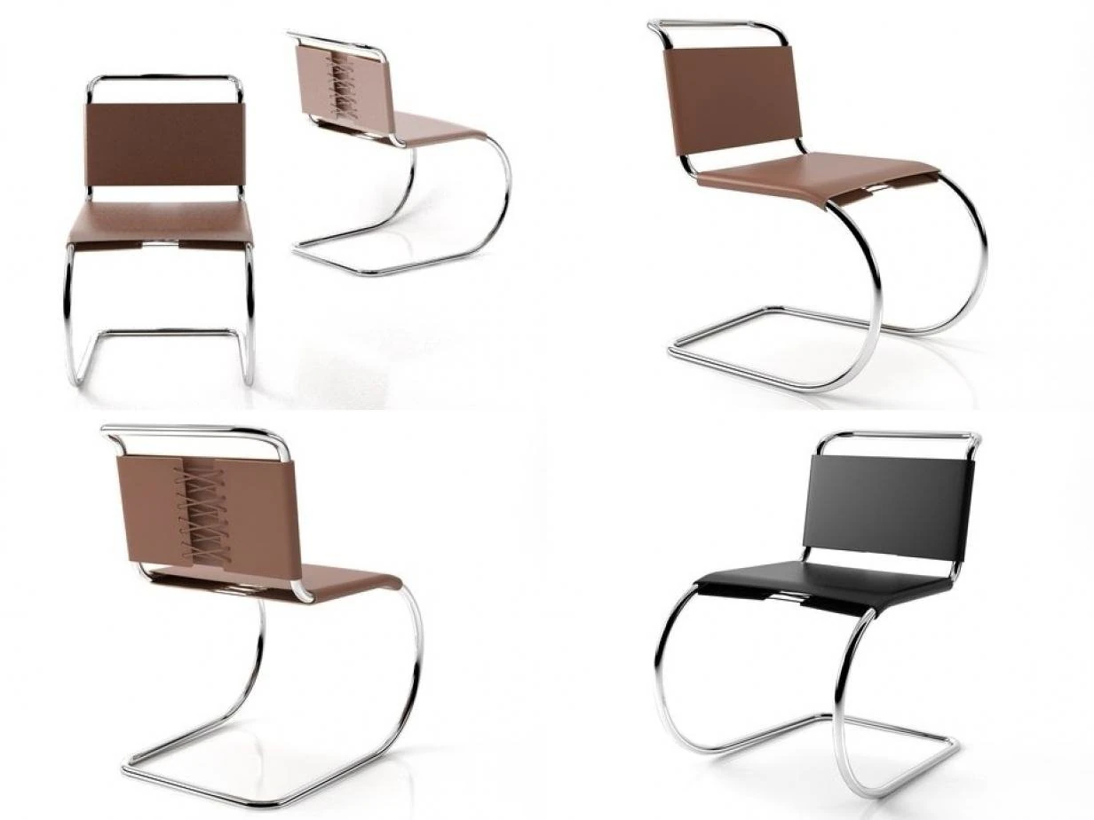 mr side chair 3D Model .c4d .max .obj .3ds .fbx .stl .blend 