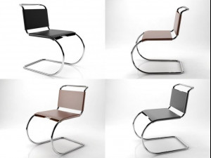 mr side chair 3D Модель