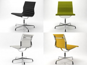 aluminium chair 105107 Modelo 3D