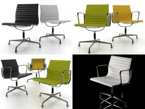 aluminium chair 105107 Modelo 3D
