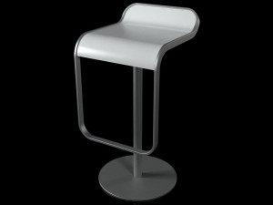 lem stool 3D 模型