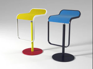 lem stool 3D Model
