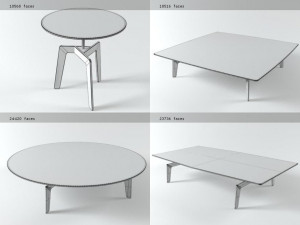 tribeca tables 3D Модель
