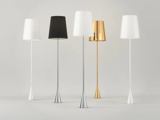 Pascal mourgue standard floor lamp 3D Model .c4d .max .obj .3ds .fbx .stl .blend 