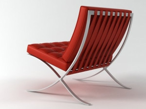 chair by knoll 3D Model
