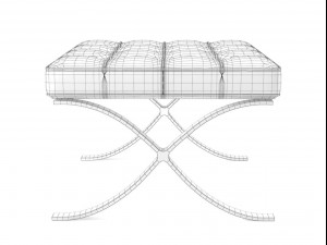 stool by knoll Model 3D