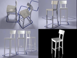 inout 28w by gervasoni 3D Model