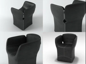 bloomy chair by moroso 3D Model