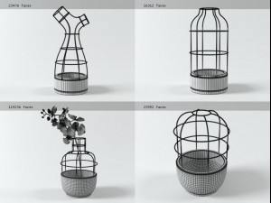 v4 vases by sy design 3D Model