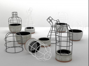 v4 vases by sy design 3D Model