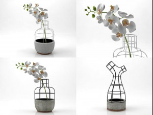 v4 vases by sy design 3D Model