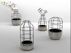 v4 vases by sy design 3D Model