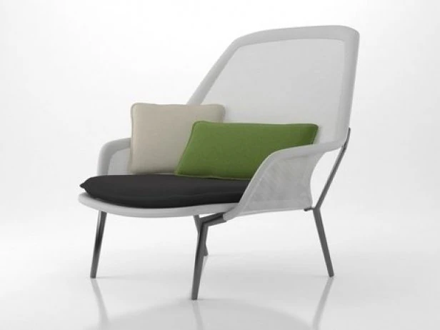 slow chair 3D Model .c4d .max .obj .3ds .fbx .stl .blend 