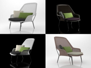slow chair 3Dモデル