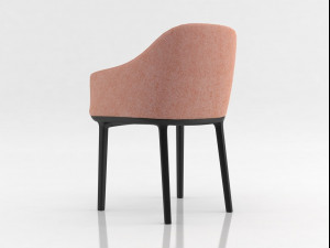 softshell chair 3D 模型