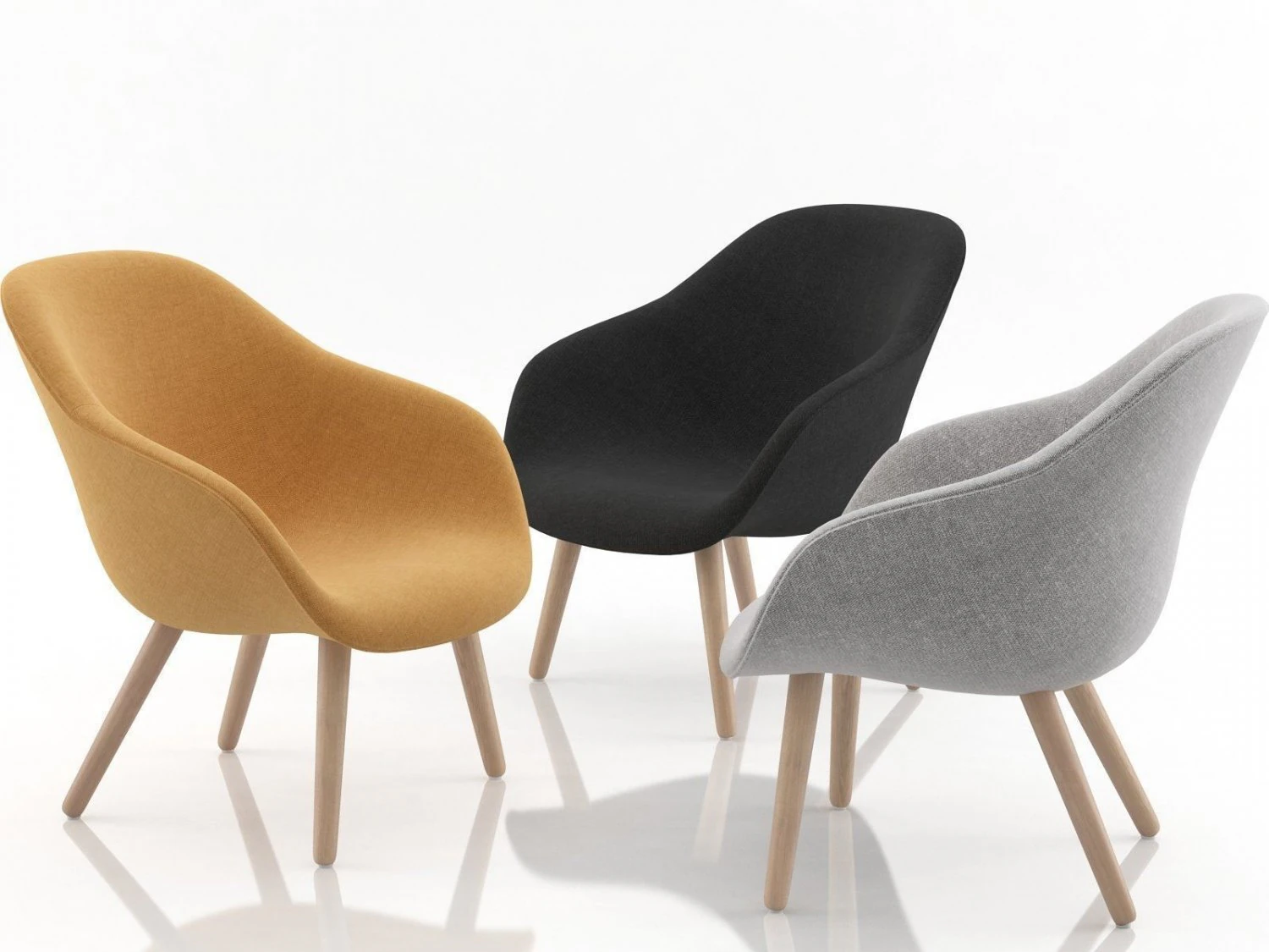 라운지 의자 aal82에 대해 3D 모델 .c4d .max .obj .3ds .fbx .stl .blend 