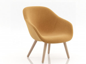 about a lounge chair aal82 3D Model