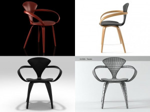 cherner armchair 3D Model