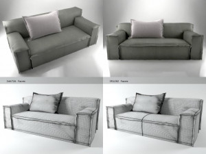 fedde sofa by piet boon 3D Model