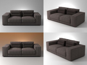 dieke sofa Model 3D