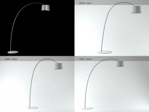 twiggy floor lamp 3D Model