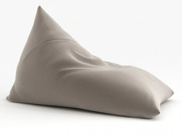 A moi beanbag 3D Model .c4d .max .obj .3ds .fbx .stl .blend 