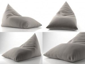 A moi beanbag 3D Model